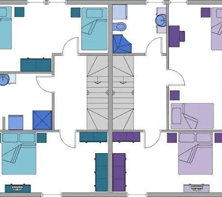 Holiday home Doppelhaushaelfte Diek Twilling 2 *